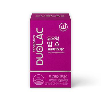 [임산부유산균] 듀오락 맘스 2개(60일)+베이비 10일+쇼핑백