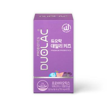 듀오락 데일리키즈 요구르트맛 1개월 (60정)